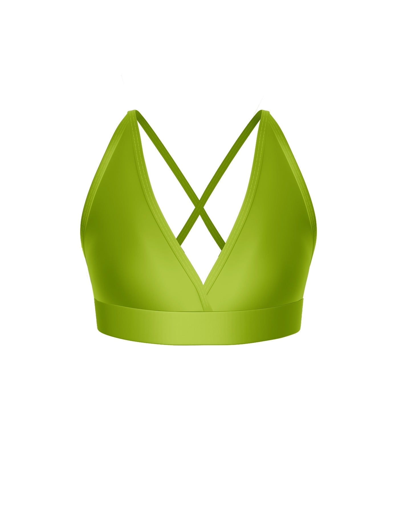 Solid Lycra V Bra
