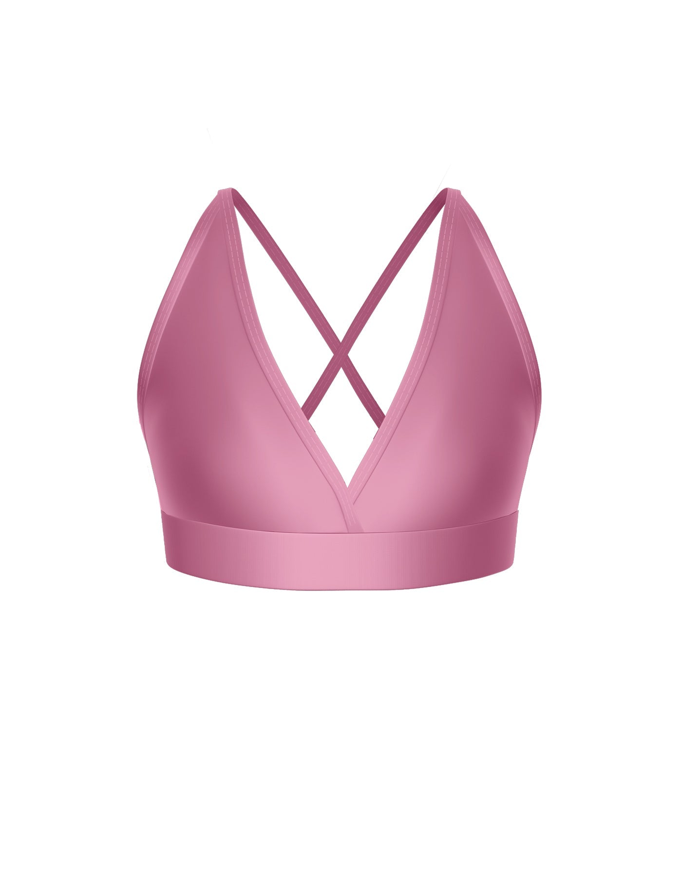 Solid Lycra V Bra