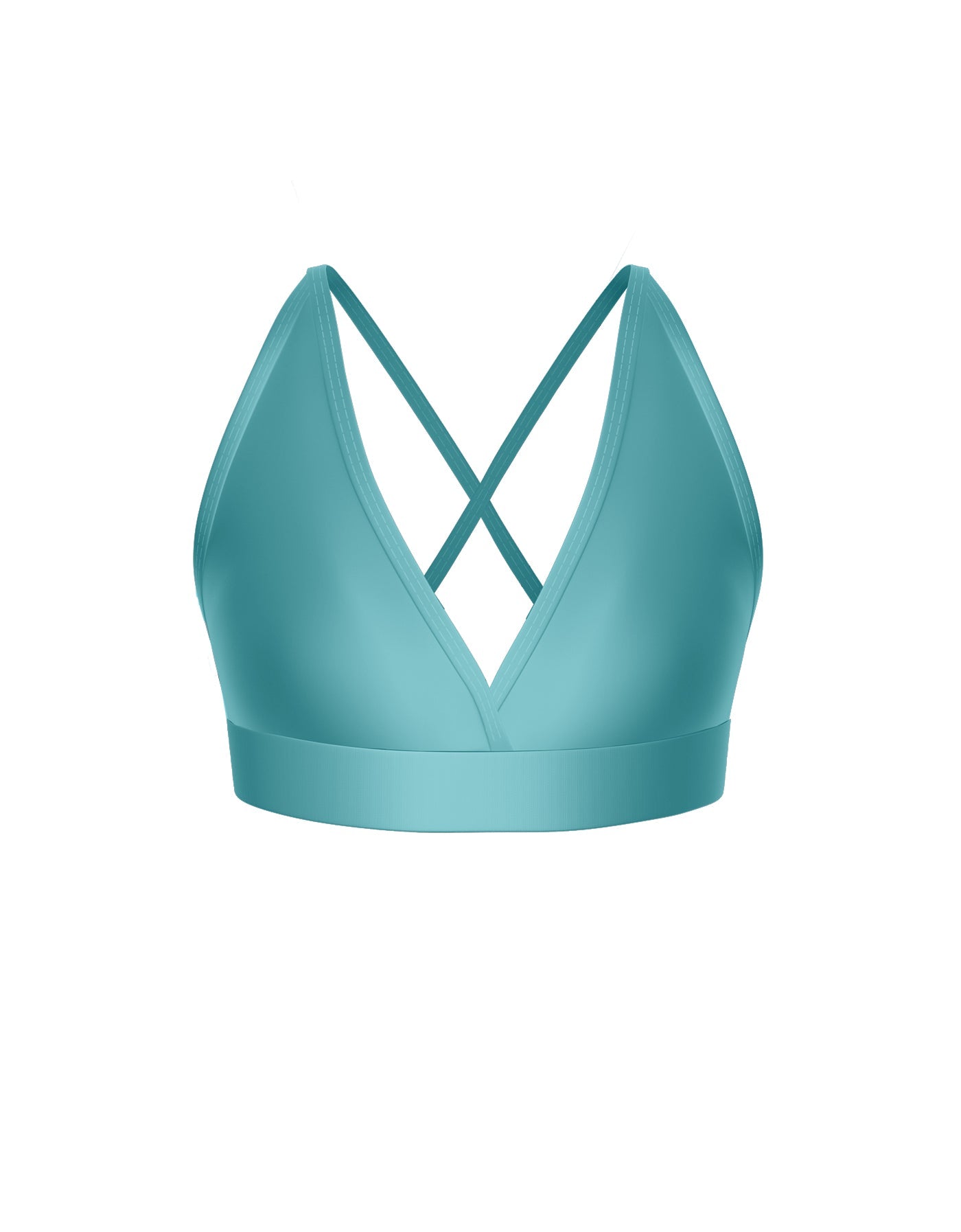 Solid Lycra V Bra