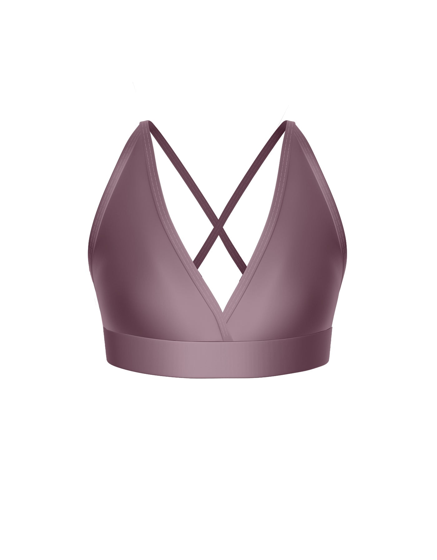 Solid Lycra V Bra