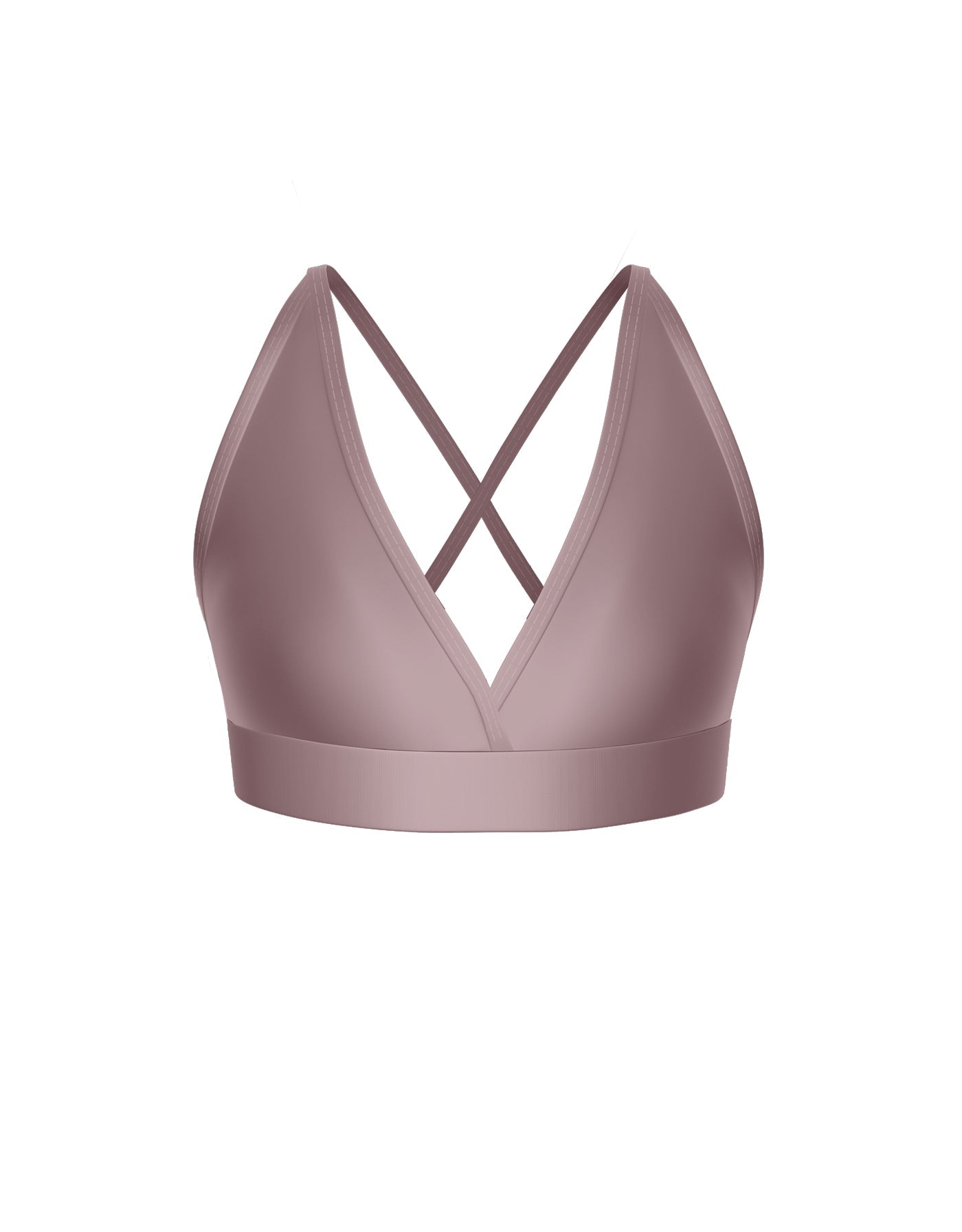 Solid Lycra V Bra