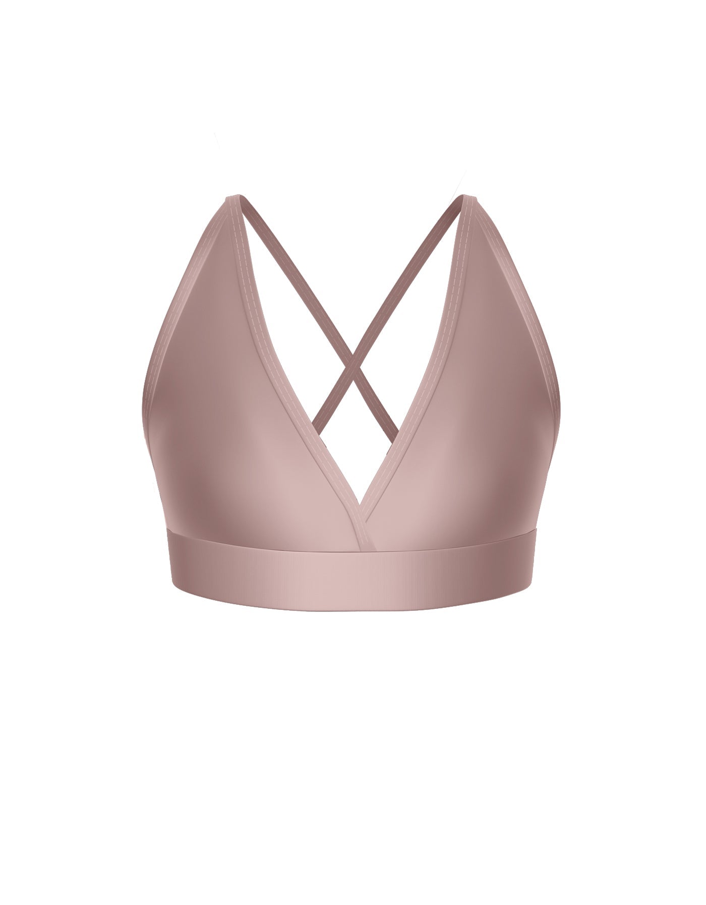 Solid Lycra V Bra