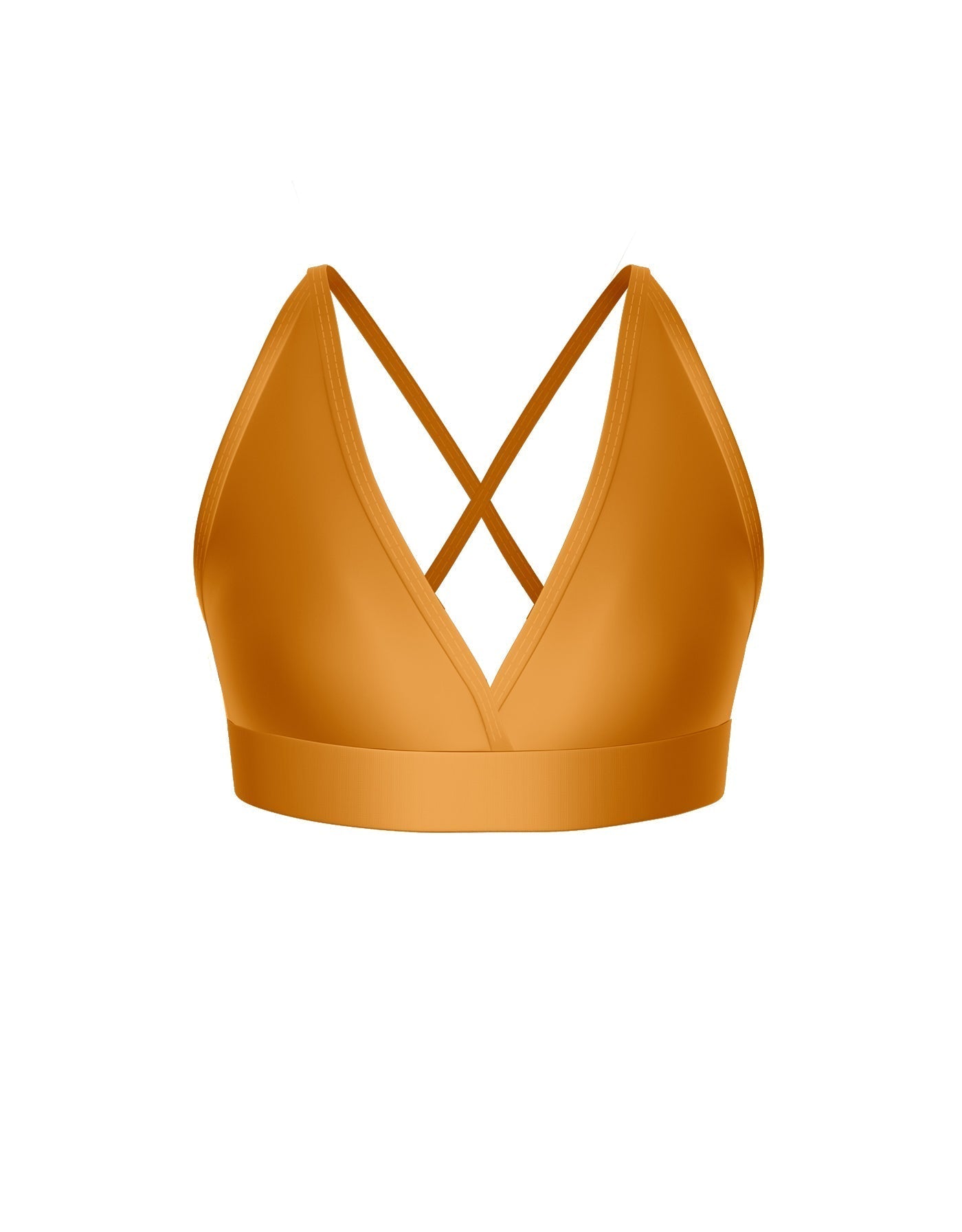 Solid Lycra V Bra
