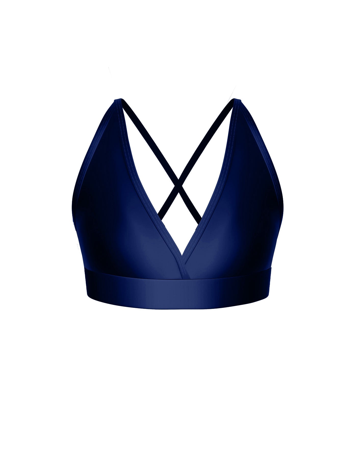 Solid Lycra V Bra