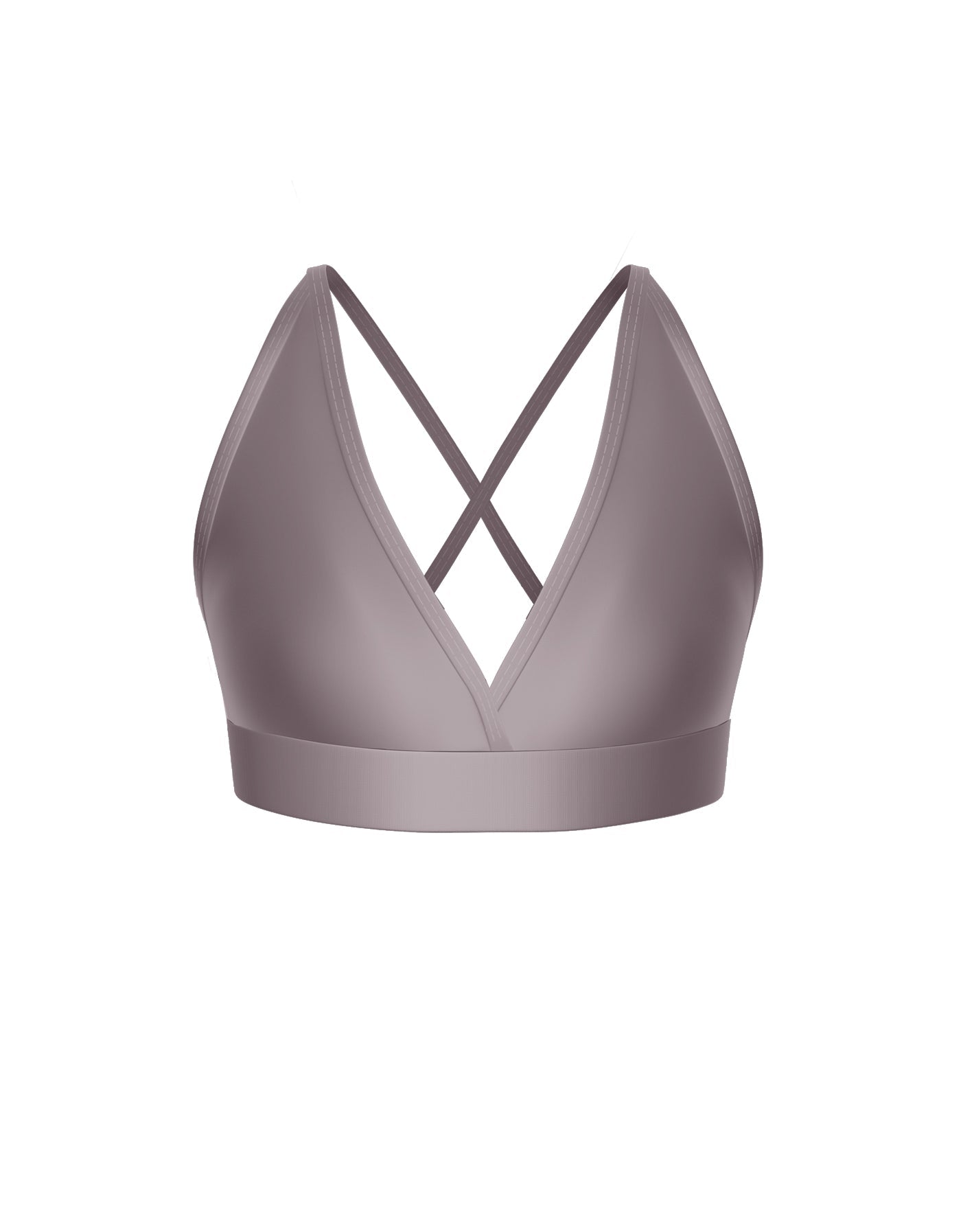 Solid Lycra V Bra