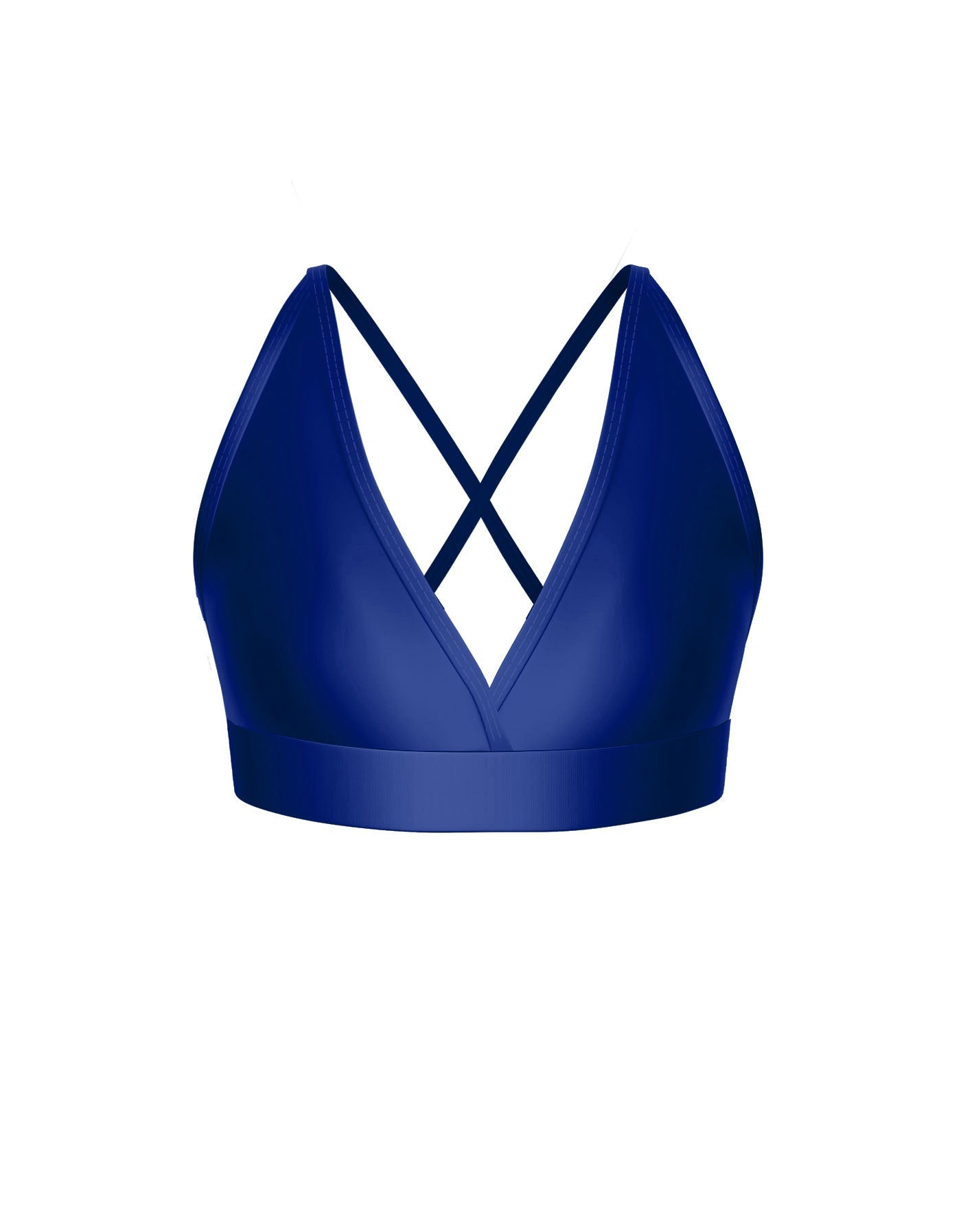 Solid Lycra V Bra