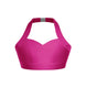 Solid Lycra Halter Sweetheart Bra