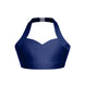 Solid Lycra Halter Sweetheart Bra