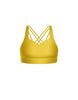 Solid Lycra Sweetheart Crop