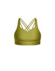Solid Lycra Sweetheart Crop