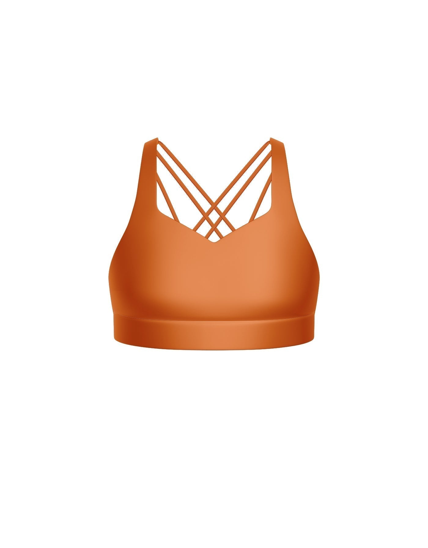 Solid Lycra Sweetheart Crop