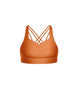 Solid Lycra Sweetheart Crop