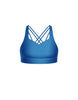 Solid Lycra Sweetheart Crop