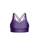 Solid Lycra Sweetheart Crop