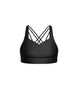 Solid Lycra Sweetheart Crop