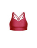 Solid Lycra Sweetheart Crop