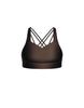 Solid Lycra Sweetheart Crop