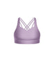 Solid Lycra Sweetheart Crop