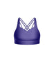 Solid Lycra Sweetheart Crop