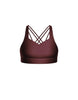 Solid Lycra Sweetheart Crop