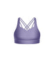 Solid Lycra Sweetheart Crop