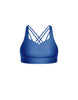 Solid Lycra Sweetheart Crop