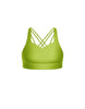 Solid Lycra Sweetheart Crop