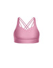 Solid Lycra Sweetheart Crop