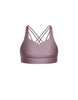 Solid Lycra Sweetheart Crop