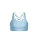 Solid Lycra Sweetheart Crop