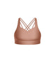 Solid Lycra Sweetheart Crop