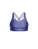 Solid Lycra Sweetheart Crop