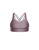 Solid Lycra Sweetheart Crop