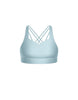 Solid Lycra Sweetheart Crop