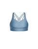 Solid Lycra Sweetheart Crop