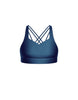Solid Lycra Sweetheart Crop
