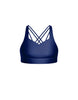 Solid Lycra Sweetheart Crop