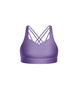 Solid Lycra Sweetheart Crop