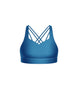 Solid Lycra Sweetheart Crop
