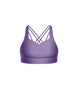 Solid Lycra Sweetheart Crop