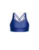 Solid Lycra Sweetheart Crop