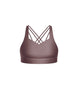Solid Lycra Sweetheart Crop