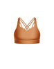 Solid Lycra Sweetheart Crop