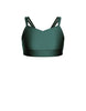 Solid Lycra Sweetheart Double Strap Halter Bra