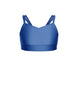 Solid Lycra Sweetheart Double Strap Halter Bra