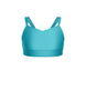 Solid Lycra Sweetheart Double Strap Halter Bra