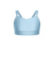 Solid Lycra Sweetheart Double Strap Halter Bra