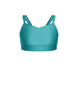 Solid Lycra Sweetheart Double Strap Halter Bra