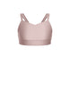 Solid Lycra Sweetheart Double Strap Halter Bra