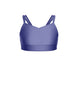 Solid Lycra Sweetheart Double Strap Halter Bra